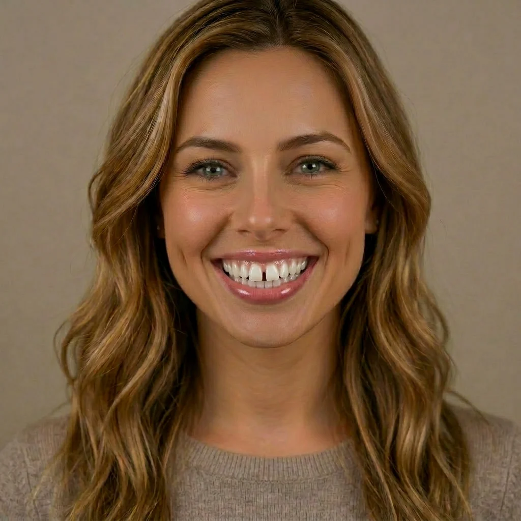  Veneers Gap Closure - Before